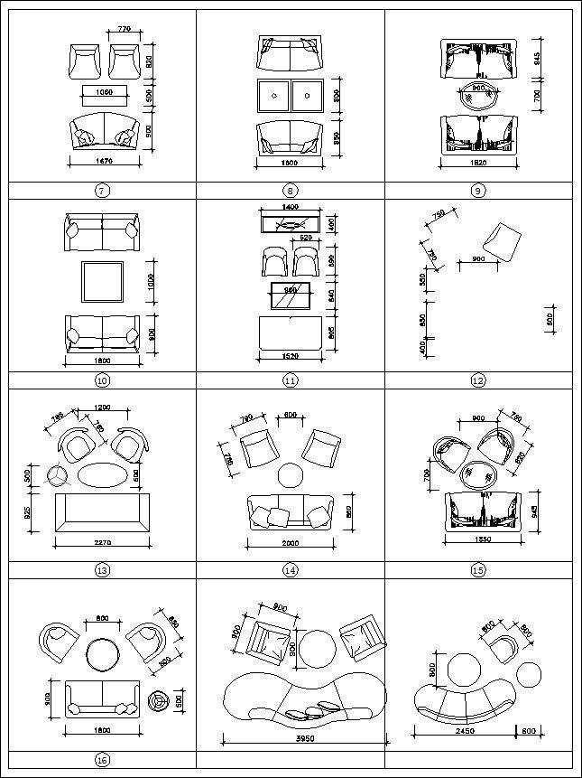 Best sofa blocks and elevation 】-Cad Drawings Download|CAD Blocks|Urban ...